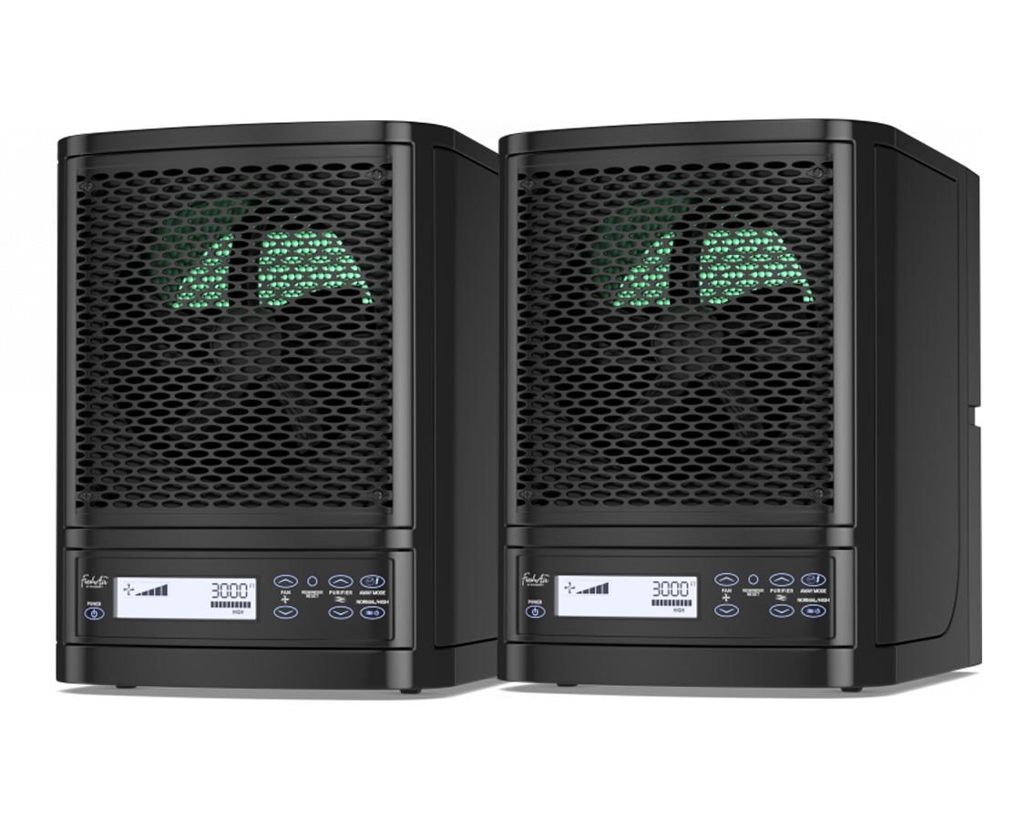 2x Fresh Air Black by EcoQuest