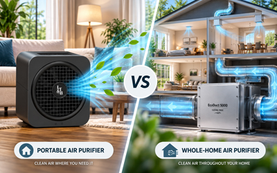 Portable vs. Whole-Home Air Purifiers: Which Is Right for Your Home?