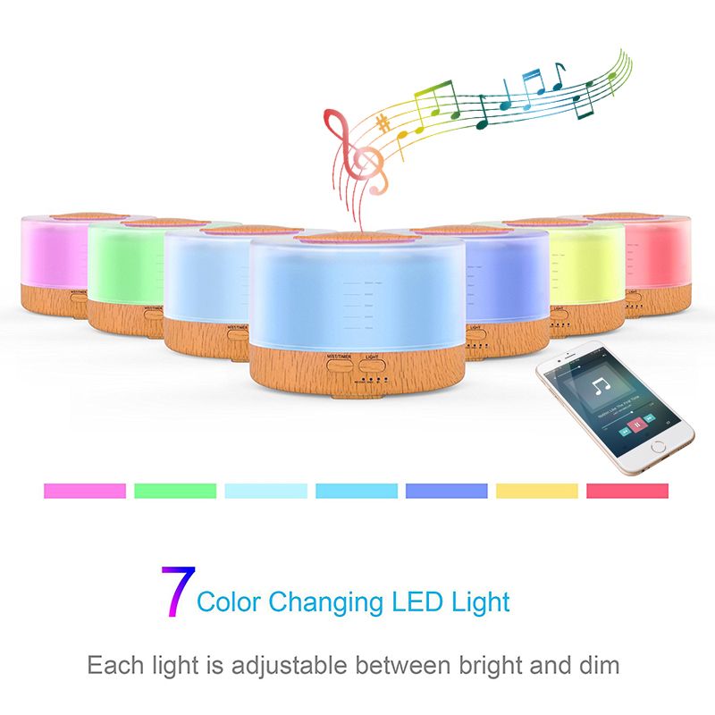 Aroma Humidifier with BlueTooth Speaker-4