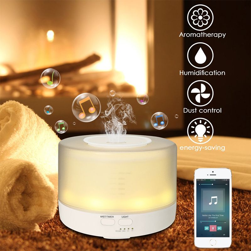 Aroma Humidifier with BlueTooth Speaker - 5