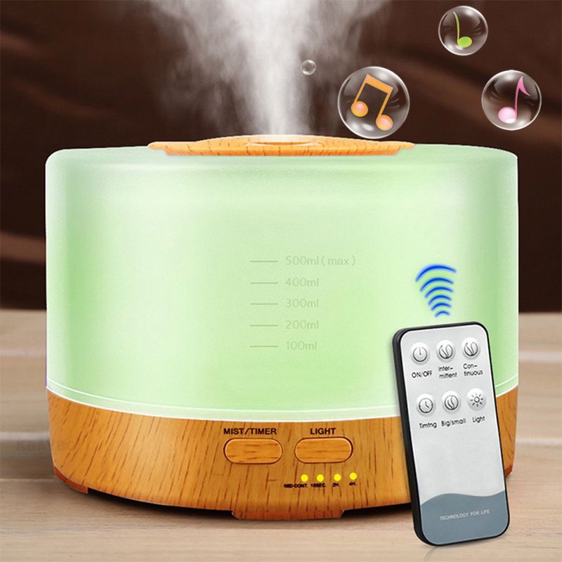 Aroma Humidifier with BlueTooth Speaker