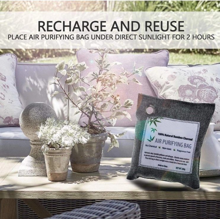 Large MultiPurpose Charcoal Air Purifying Bag