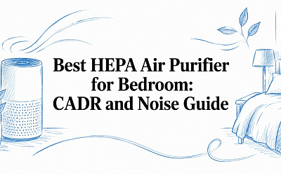 Best HEPA Air Purifier for Bedroom: CADR and Noise Guide