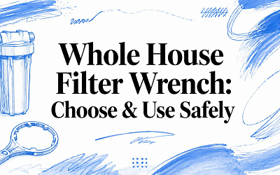 Whole House Filter Wrench: Choose & Use Safely Whole House Filter Wrench: Choose & Use Safely
