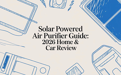 Solar Powered Air Purifier Guide: 2026 Home & Car Review Solar Powered Air Purifier Guide: 2026 Home & Car Review