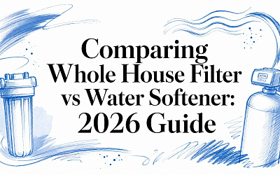 Comparing Whole House Filter vs Water Softener: 2026 Guide