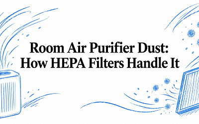 Room Air Purifier Dust: How HEPA Filters Handle It Room Air Purifier Dust: How HEPA Filters Handle It
