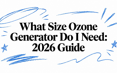 What Size Ozone Generator Do I Need: 2026 Guide What Size Ozone Generator Do I Need: 2026 Guide