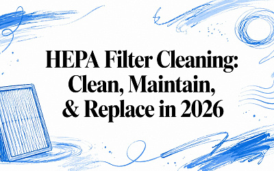 HEPA Filter Cleaning: Clean, Maintain, & Replace in 2026