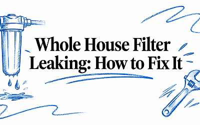 Whole House Filter Leaking: How to Fix It