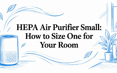 HEPA Air Purifier Small: How to Size One for Your Room