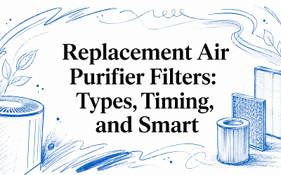 Replacement Air Purifier Filters: Types, Timing, and Smart