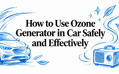 How to Use Ozone Generator in Car Safely and Effectively